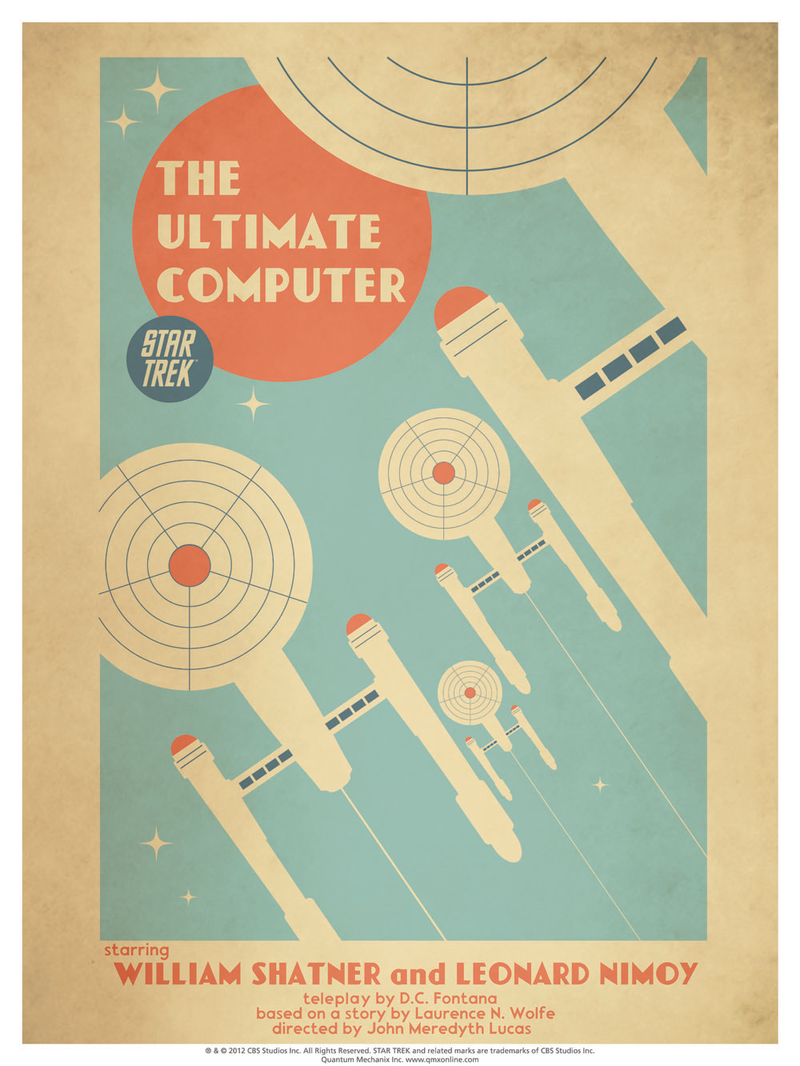 Illustration for article titled Pop art Star Trek posters make the Original Series groovy again
